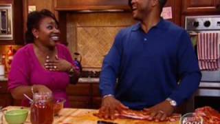 The neelys share their famous family recipe for barbecued ribs. this
video is part of down home with neely's show hosted by pat neely .
description ...