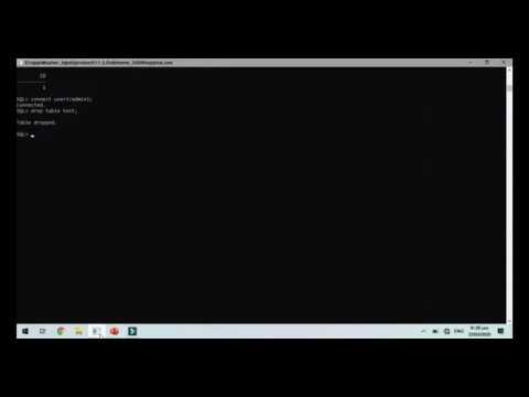 How to create a savepoint in sqlplus and rollback