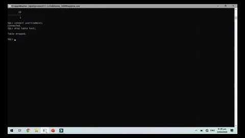 How to create a savepoint in sqlplus and rollback