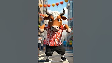 Sapi Joget Gemoy #sapi #sapimakan #sapilucu #cintakuhanyakamu #sapigila