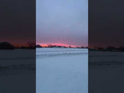 Beautiful Winter Sunrise. Nature for the W! by Key of Awesome Music