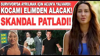 Survivor Sahra'nın eşi Acun Ilıcalı'yı aradı ve ortalık karıştı! Seda Aktuğlu olayın göbeğinde!