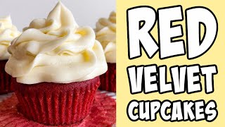 Red Velvet Cupcakes! Recipe tutorial #Shorts screenshot 4