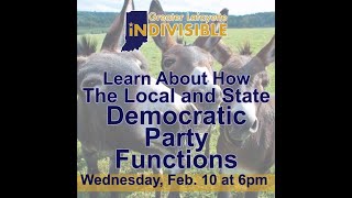 Resistance Fair 2021 Series: How the Local and State Democratic Party Functions