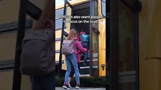 Utah officials urge drivers to "be patient" with school buses #shorts #news #utah #school #bus #ksl