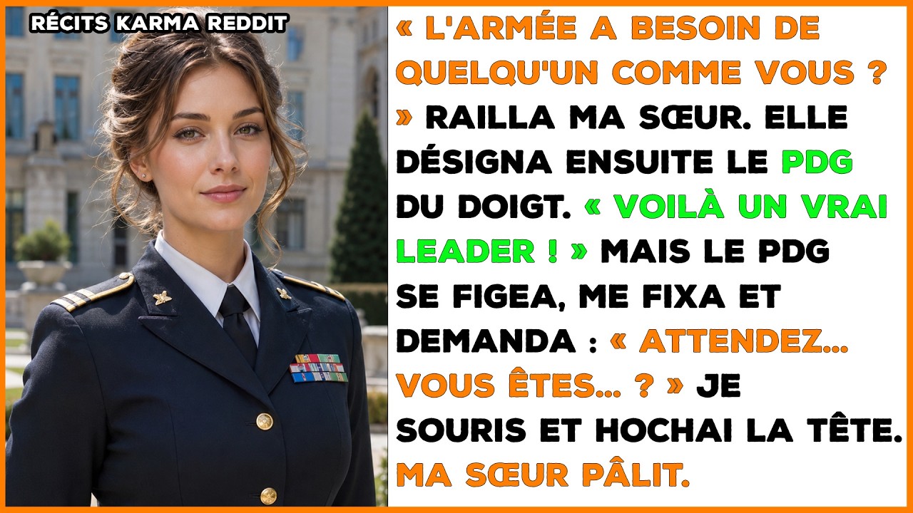 « Elle a fait un effort, j’apprécie vraiment. » Ces mots de ma sœur, ce soir-là à Dallas, m’ont glacée. J’étais venue à sa fête, dans ma robe noire simple, après six heures de route. Vanessa m’a...
