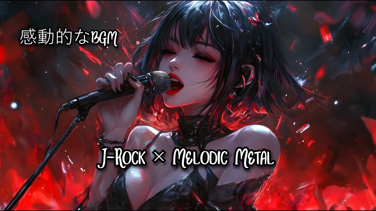 【Best of J-Rock】魂を揺さぶる J-Rock × Melodic Metal｜感情解放BGM