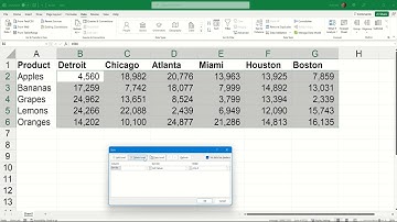 Excel SORT Horizontally