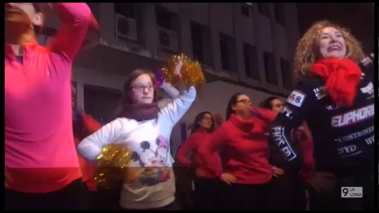 Navidad en La Loma 2016 · Bailoterapia en la Calle en Úbeda