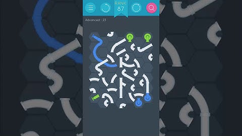 Puzzlerama Solutions - Pipes Hexa Advanced ( Level 20-25 )