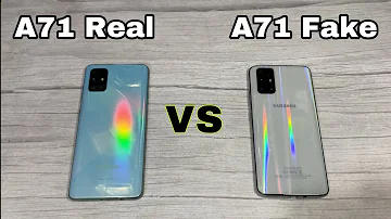 Como saber se A71 e original?