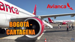 BOGOTA to CARTAGENA 🇨🇴 AVIANCA Flight Report (#96)