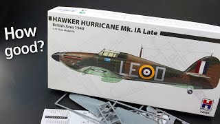 How good is the Hobby 2000 Hurricane Mk.1? Plastic Model Kit Unboxing Review - 1/72 Scale screenshot 5