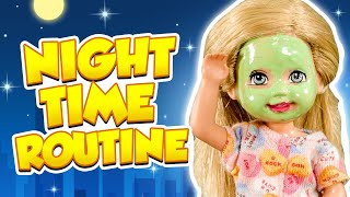 Barbie  Annabelle's Night Time Routine | Ep.276