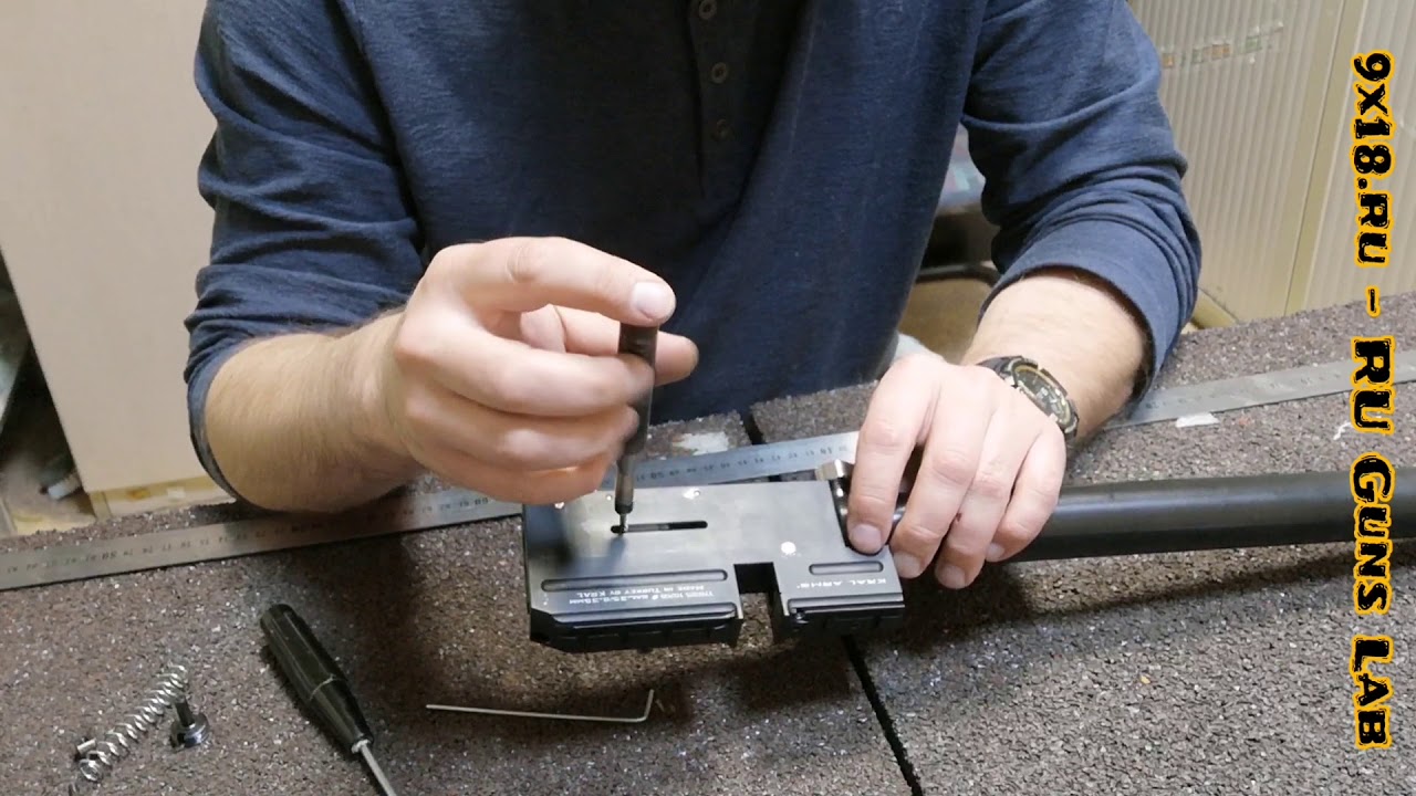 #25 Замена (смена) досылателя пневматического оружия Крал Панчер Kral ...