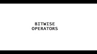 Celebrity Bitwise operators Profile