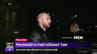 Andrew Tate get arrested by Romanian Police!