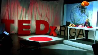 Crocheting hyperbolic planes | Daina Taimina | TEDxRiga