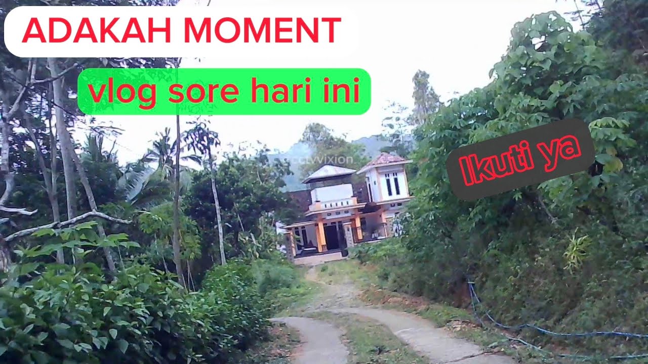 vlog jalan daerah pedesaan wilayah terpencil