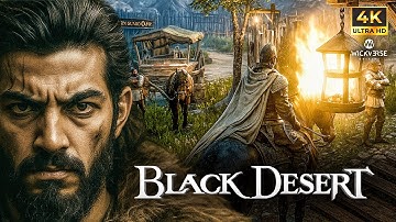 ⚔️ BLACK DESERT Walkthrough 😱 Next-Level GRAPHICS You Won’t Believe! | Android iOS 2025