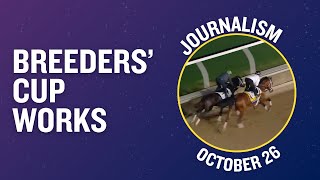 JOURNALISM and His New Rider Jose Ortiz Works at Del Mar October 26th