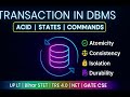 Transaction in DBMS | ACID Properties, States | UP LT Computer Teacher | Bihar STET | TRE 4.0