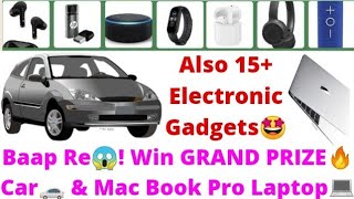 Win Grand Car, Mac Book Pro, Electric Gadgets, Gift Hampers & More, Online Art Competition 2021???