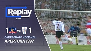 Replay histórico: ColoColo 1  1 U. Católica | Apertura 1997