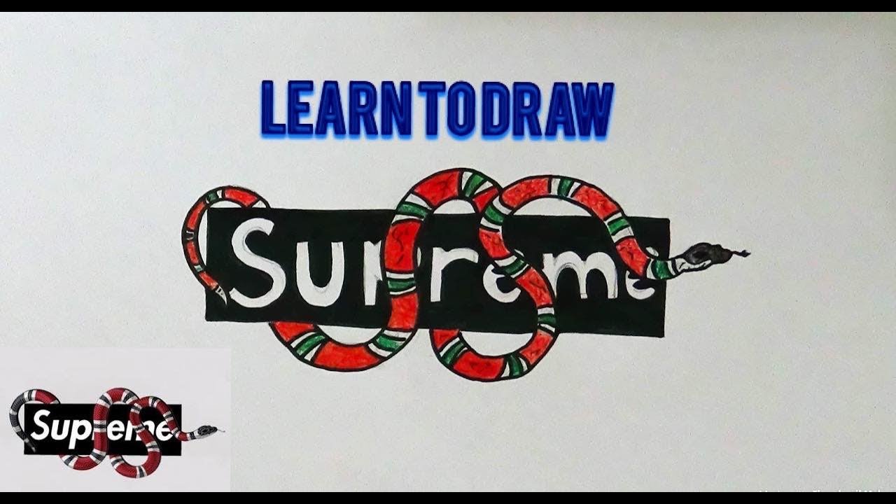 How to draw GUCCI / LetsDrawIt