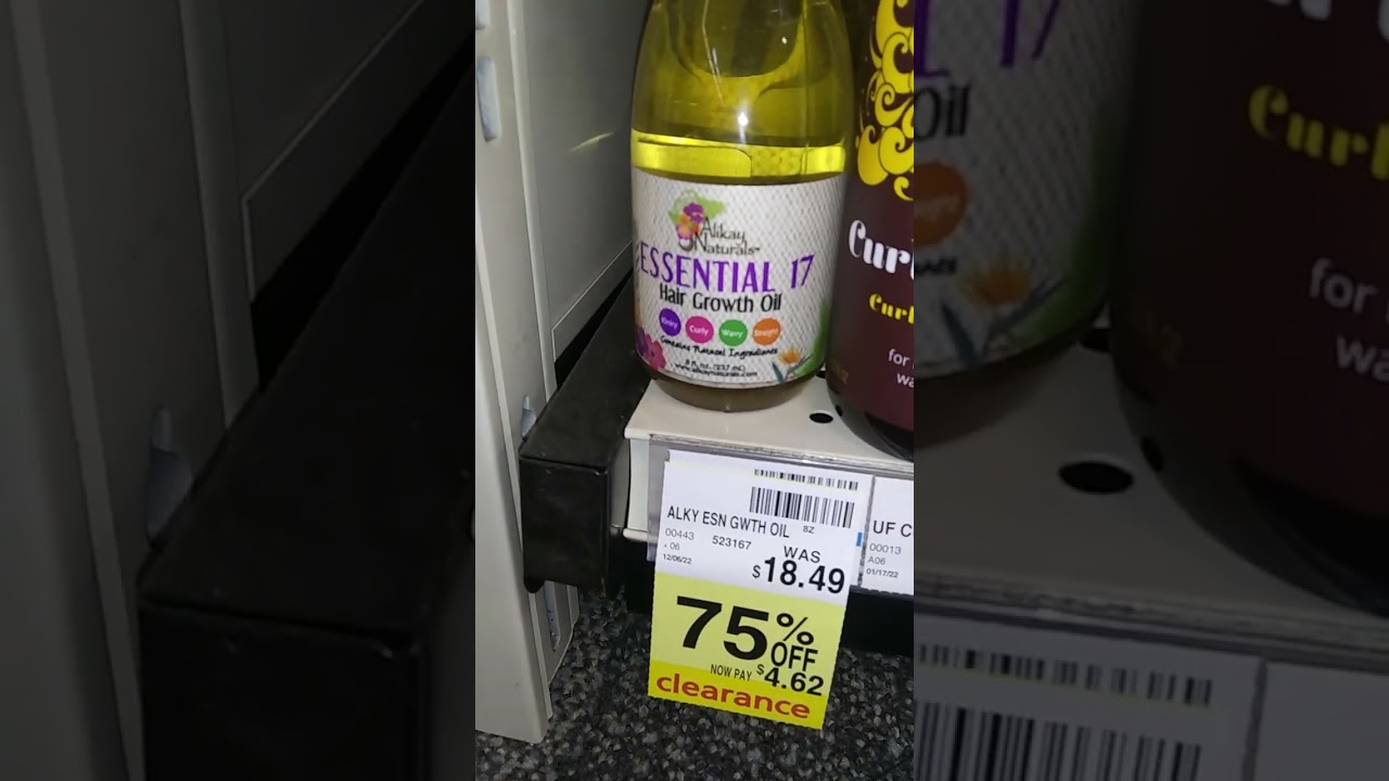 HAIR GROWTH ESSENTIAL OIL ..check your local CVS Stores