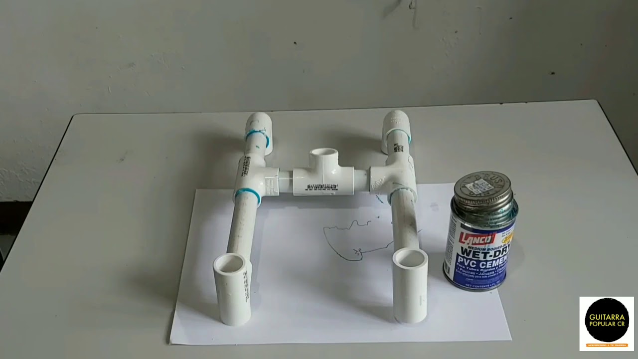 Como hacer tu Stand para guitarra Casero