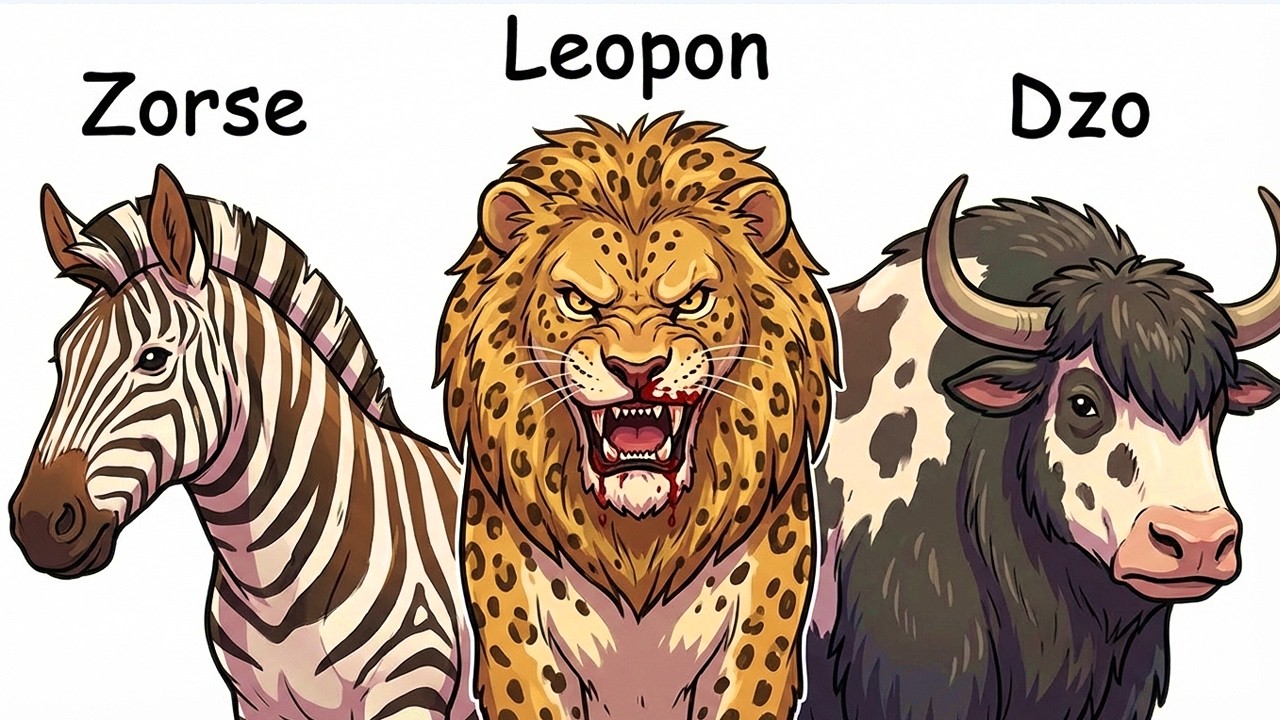 Every Hybrid Animal Explained in 40 Minutes