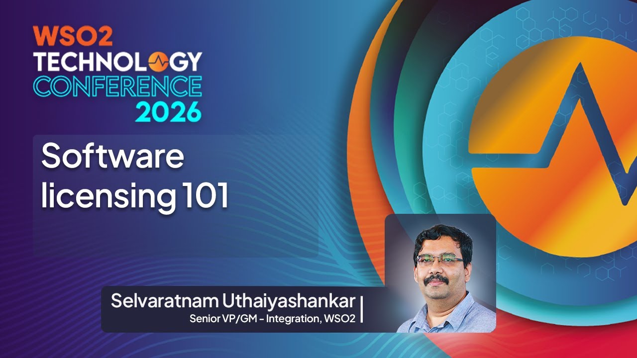Основы лицензирования программного обеспечения | Технологическая конференция WSO2 2026