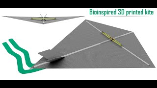 First bioinspired 3D printed kite | Assembly instruction