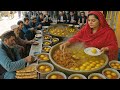 Breakfast in Afghanistan | Traditional morning Food | Street Food Local Bazar