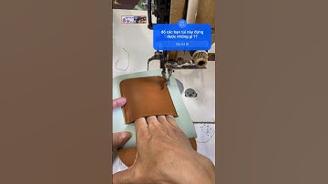 một chiếc túi nhỏ phối màu nâu