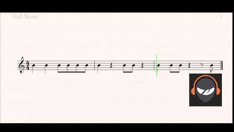 Rhythmic Dictation: ANSWER: Ex 1: 3 bars in 4/4