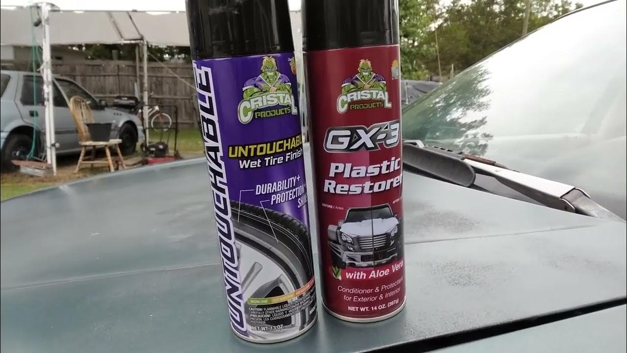 Cristal Products Untouchable Wet Tire Shine Review 2019. 