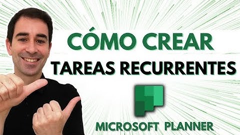 Cómo crear tareas recurrentes 🔁 en Microsoft Planner ✅