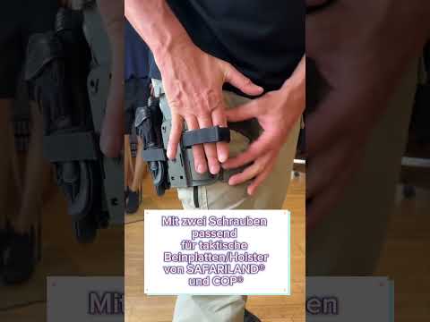 COP® 9250N TAC Glove/Tourniquet Holder for tactical leg plates/holster video