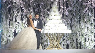 The Most Extraordinary Wedding Cake Cutting Show !