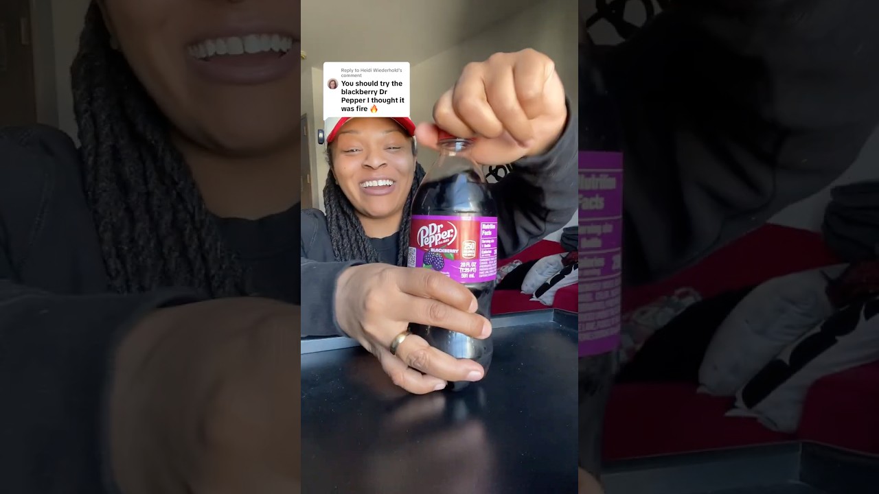 Trying the NEW Blackberry Dr Pepper! Is It Worth the Hype?