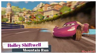 Cars 2 The Video Game | Holley Shiftwell - Battle Race | Mountain Run 7 Laps
