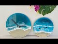 Ocean Clock from Resin: Step by Step Resin Art Tutorial