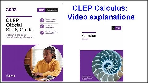 2022 CLEP Calculus playlist description