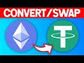 How to Convert/Swap ETH to USDT on Coinbase (2021)