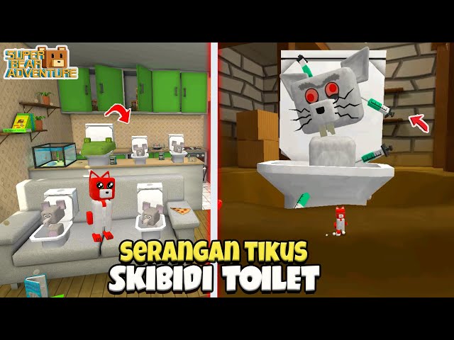 Serangan Skibidi Toilet di Giant House | Super Bear Adventure | Zia Dereza Rizky class=