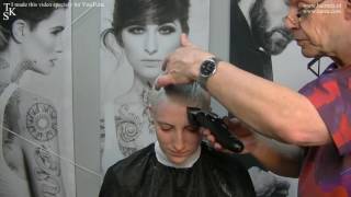 Bleach my hair and eyebrows, refresh my clippercut! Nootje by T.K.S.