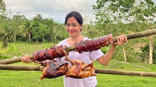 Lechon Belly & RIR Lechon Manok for a joyful fiesta in our Baryo | Countryside Living Leyte, PH