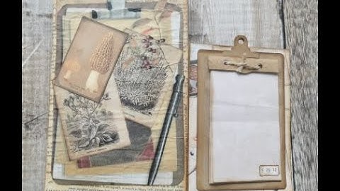 Altered File Folder - Part Three - Final Flip - Junk Journal